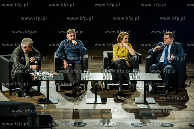 Gdansk. Europejskie Centrum Solidarnosci. Otwarta debata...