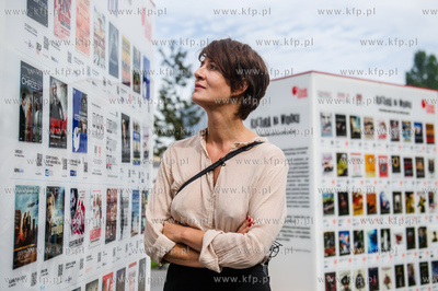 Gdynia. Festiwal Filmow w Gdyni. Nz Maja Ostaszewska....