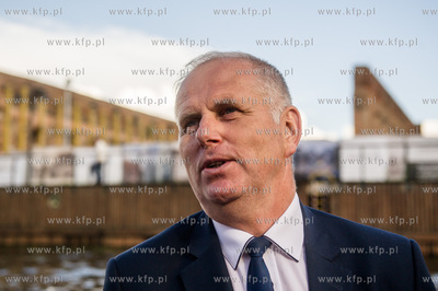 Gdańsk. Przywitanie członków Bractwa Flisackiego...