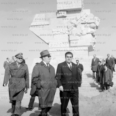 Budowa Pomnika Obrońców Wybrzeża na Westerplatte...