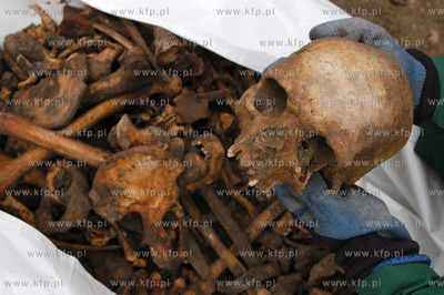 Malbork. W centrum Malborka, podczas budowy hotelu,...