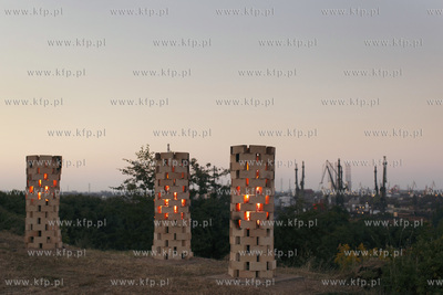Gdansk. Z okazji 70 rocznicy wybuchu II Wojny Swiatowej...