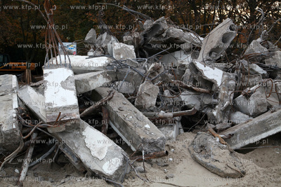 Sopot, Lazienki Polnocne. Rozpoczeto rozbiorke tarasu...