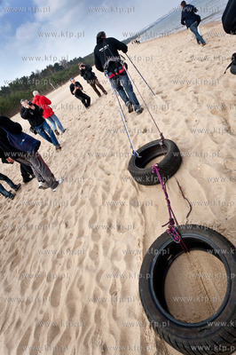 Marek Kaminski podczas Trojmiejskiego marszu Na Zdrowie....