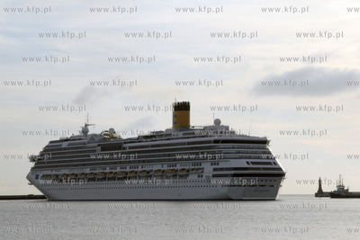 Wycieczkowiec Costa Pacifica zawinal do portu w Gdyni.
30.08.2011
fot....