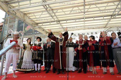 Otwarcie 753 Jarmarku św. Dominika w Gdansku. Nz....