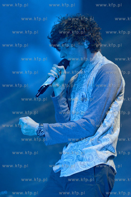 Hala Gdynia Arena. Koncert mlodego polskiego wokalisty...