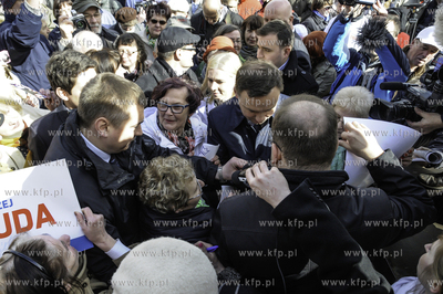 Starogard Gdanski. Spotkanie kandydata PiS na prezydenta...