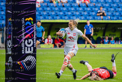 Kraków. Igrzyska Europejskie 2023, na stadionie Wisły...