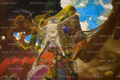 Wystawa obrazów Zdzisława Beksińskiego w Teatrze...