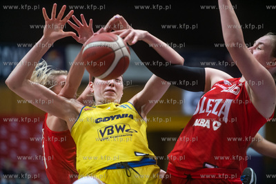 Orlen Basket Ligi Kobiet. VBW Arka Gdynia - Ślęz...