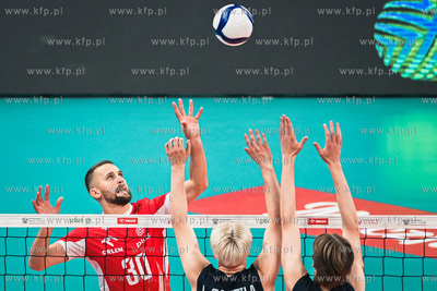 Mecz towarzyski siatkówki mężczyzn Polska - Finlandia...