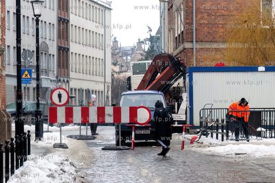 Rozpoczęcie prac remontowych na moście na ulicy Elżbietańskiej...