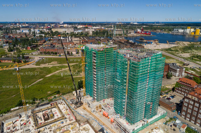 Gdańsk, nowe inwestycje na terenach postoczniowych....