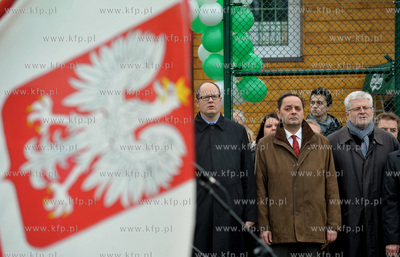 Gdansk, Suchanino. Otwarcie zespolu boisk w Gimnazjum...
