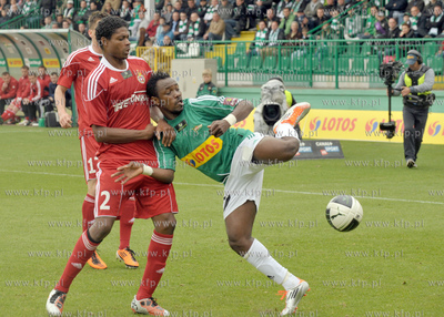 Mecz pilkarski ekstraklasy Lechia Gdansk - Wisla Krakow...