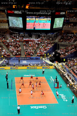 Gdansk, ERGO ARENA. Final Ligi Swiatowej Siatkowki...