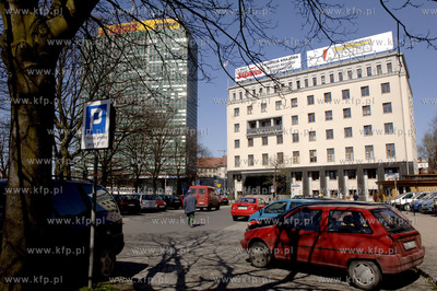 Gdansk. Siedziba Solidarnosci na ul. Waly Piastowskie....