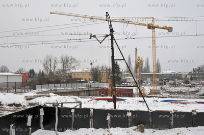 Gdansk Dolny Wrzeszcz. Budowa przez firme Gorski Centrum...