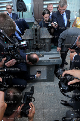 Odsloniecie makiety Zurawia Gdanskiego w ramach projektu...