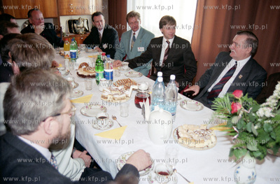 Wizyta prezydenta Lecha Walesy w Dziemianach na Kaszubach...