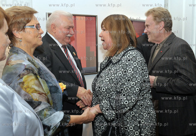 70 urodziny Lecha Walesy w oliwskim Palacu Opatow w...