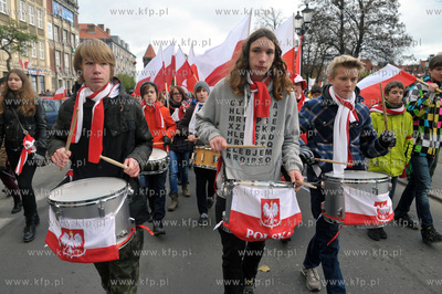 Gdanska Parada Niepodleglosci. 11.11.2013 Fot. Maciej...