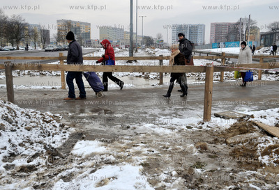 Gdansk, Morena. Prace przygotowawcze pod budowe nowej...