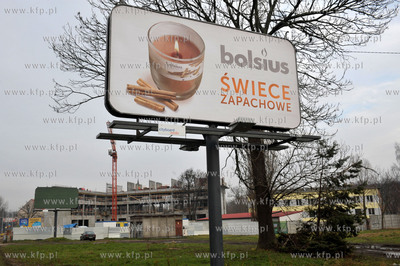 Gdansk Orunia. Budowa hotelu i centrum handlowego na...