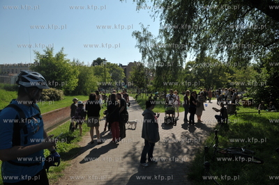 Festiwal Streetwaves w Gdansku Dolnym Wrzeszczu. Park...