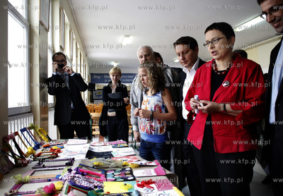 Sopot. Szkola Podstawowa nr 1. Spotkanie Minister Edukacji...