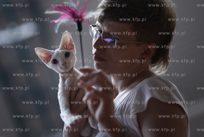 Sopot. Miedzynarodowa wystawa kotow. 07.08.2010 fot....