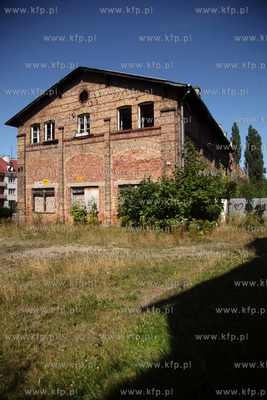Budynki starej zajezdni tramwajowej w Gdansku Oliwie.
07.08.2014
fot....