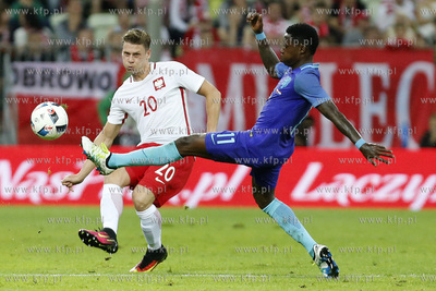 Stadion Energa Gdańsk. Mecz towarzyski w piłce nożnej...
