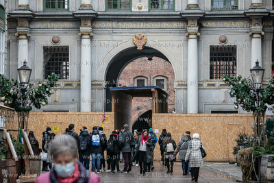 Złota Brama w Gdańsku.
03.01.2022
fot. Krzysztof...