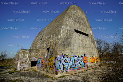 Gdańsk - Olszynka. Schron elektrowni z czasów II...