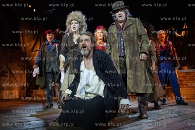 Gdańsk, Teatr Wybrzeże. Próba medialna spektaklu...