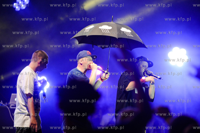 Gdansk. Scena Letnia. Festiwal MTV Gdansk Dzwiga Muze....