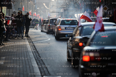Gdansk. Parada z okazji 93 rocznicy odzyskania przez...