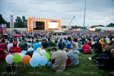 Gdansk. Fanzone - Strefa Kibica. Relacja meczu finalowego...