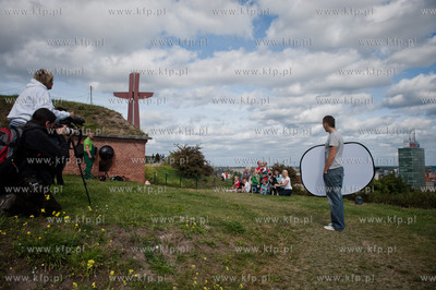 Gdansk. Gora Gradowa. Prezydent Miasta Gdanska Pawel...