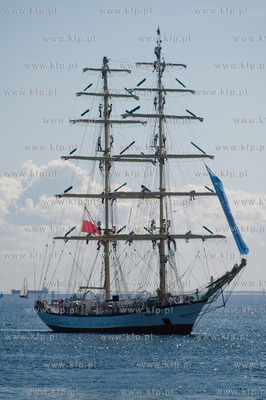 Gdynia. Uroczyste przywitanie zaglowca STS Fryderyk...