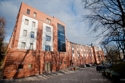 Gdansk. Budynek Sadu Rejonowego oraz Sadu Okregowego...