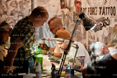 Centrum Stocznia Gdanska. Festiwal Cropp Gdansk Tattoo...