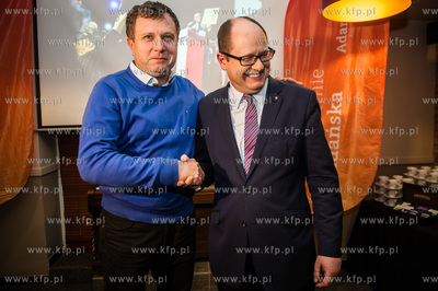 Gdansk. Oliwa. Restauracja Classic. Druga tura wyborow...