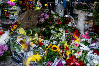 Gdansk. Cmentarz Lostowicki. Pogrzeb Magdy Kunickiej...