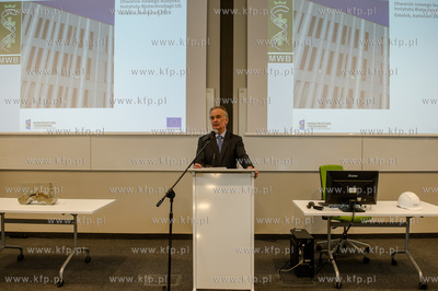 Gdansk. Otwarcie Instytutu Biotechnologii Uniwersytetu...