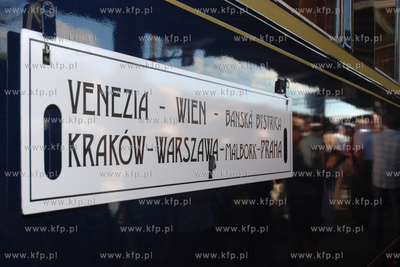 Legendarny pociąg Orient Express po raz pierwszy w...