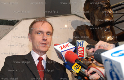 Konferencja prasowa Bogdana Klicha - Ministra Obrony...