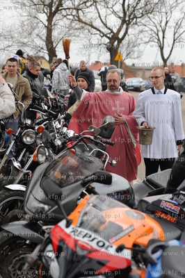 Sobowidz. Rozpoczecie sezonu motocyklowego Jajcarnia...